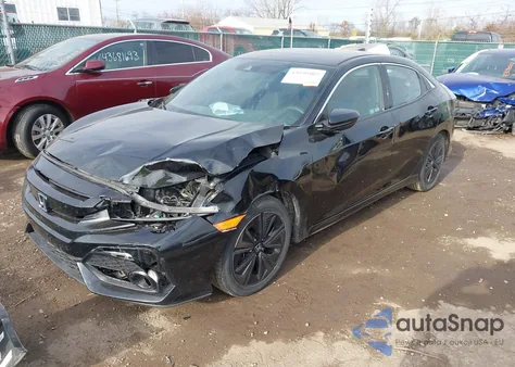 2019 Honda Civic Ex from USA, damaged, VIN SHHFK7H67KU218350